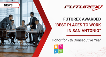 Futurex Receives “Best Places to Work in San Antonio” Honor for 7th Consecutive Year