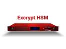 Excrypt HSM with the product name above it for Megamenu