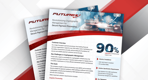 Futurex cloud payment hsms processing 90% cost reduction