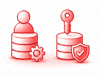 Separation of database administration from key administration